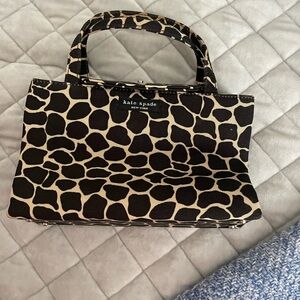 Kate Spade Black and Tan Tote Bag